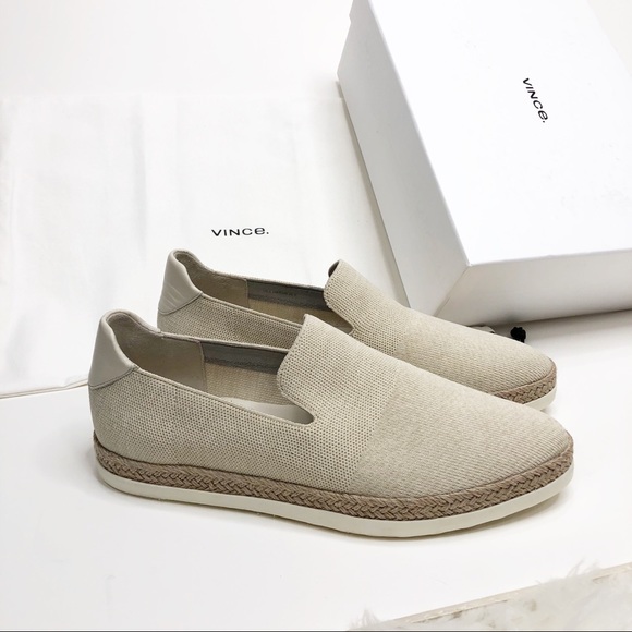 Vince Shoes - Vince. Dillon Pull On Sneaker Flax 8 Espadrille